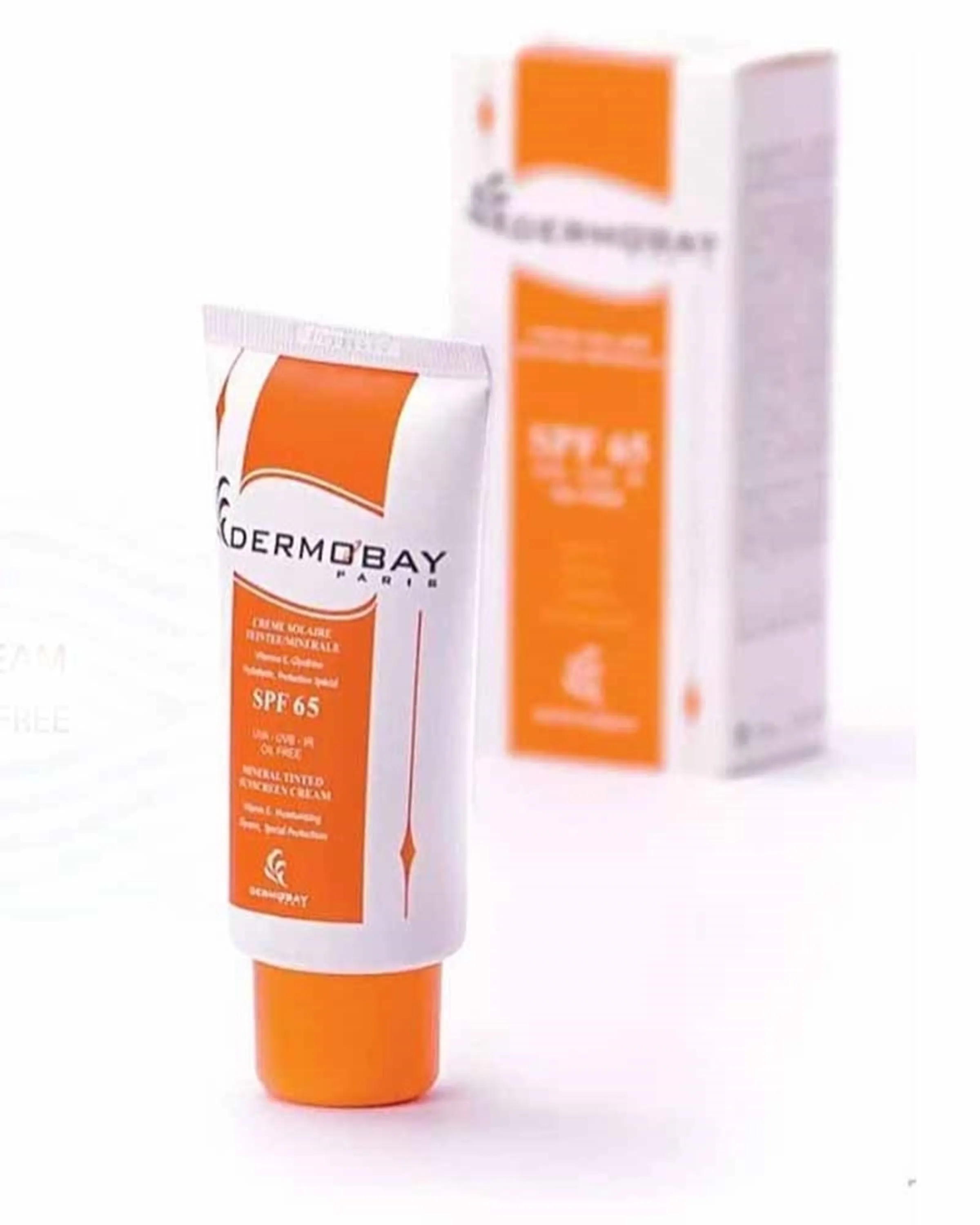 کرم ضد آفتاب رنگی مینرال SPF 65 درموبای